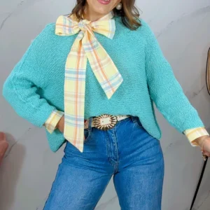 Jersey Nerea Azul Turquesa