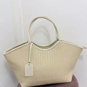 Bolso trenzado Marfil