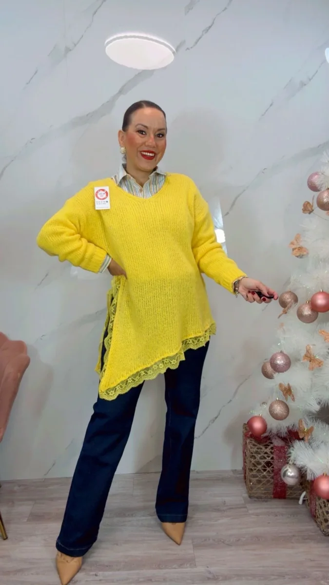 Jersey Asimétrico Amarillo