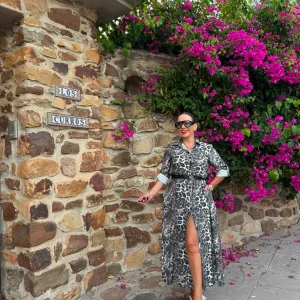 Vestido Midi Print