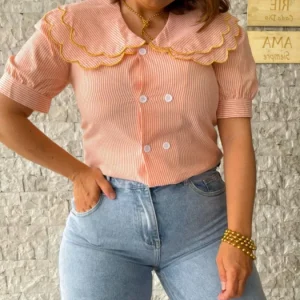 Camisa Aguas Naranja