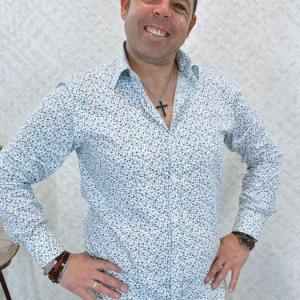 Camisa Jaén Celeste